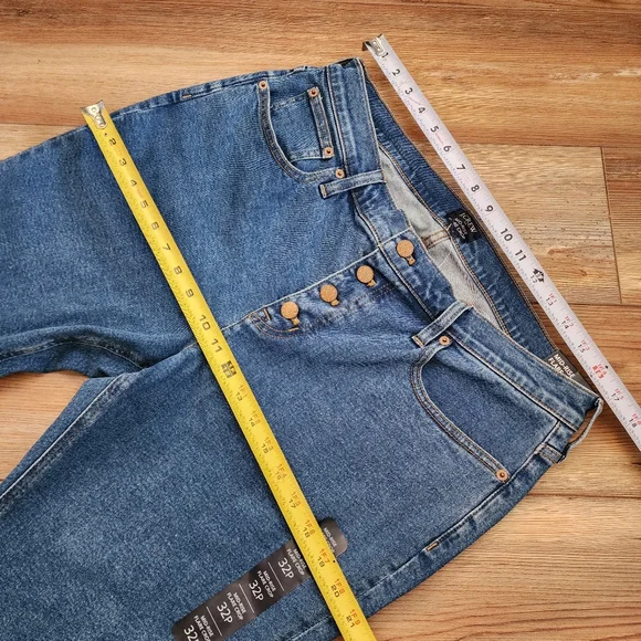 J. Crew Jeans Womens 32P Blue Mid-Rise Flare Crop NEW - Picture 6 of 9